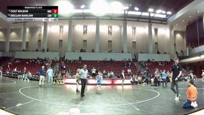 84 lbs Cons. Round 1 - Declan Barlow, VA Elite vs Colt Wilson, Richlands Wrestling Club