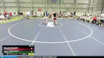 113 lbs Round 2 (8 Team) - Kellen Wolbert, Wisconsin Blue vs Riley McElligott, Georgia Red