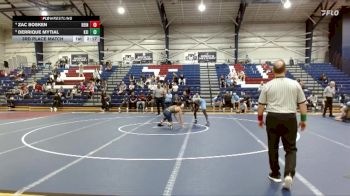133 lbs 3rd Place Match - Zac Bosken, Reinhardt University (ga) vs Derrique Mytial, Keiser University