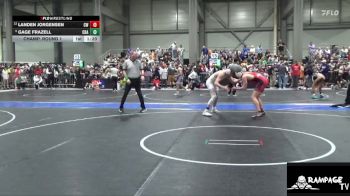 155 lbs Champ. Round 1 - Gage Frazell, Chanute vs Landen Jorgensen, Con-Kids WC