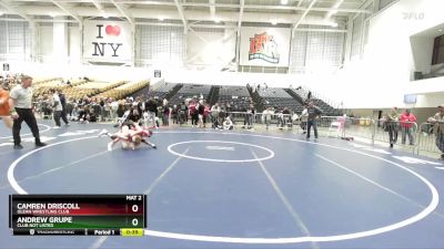 101 lbs Cons. Round 4 - Camren Driscoll, Olean Wrestling Club vs Andrew Grupe, Club Not Listed
