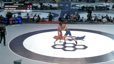 175 lbs Cons. Sub-semis - Aiden Rodriguez, Illinois vs Arel Francke, California