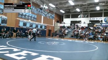 120 lbs Easton Pace, Layton vs Joseph Salazar, Syracuse
