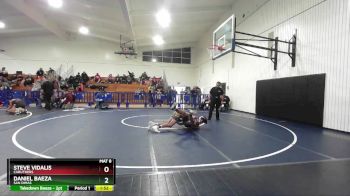 126 lbs Champ. Round 2 - Steve Vidalis, Caruthers vs Daniel Baeza, San Dimas