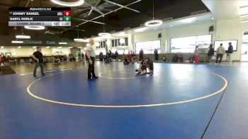 150 lbs Champ. Round 2 - Johnny Rangel, Adelanto vs Daryl Hurlic, Canyon Springs