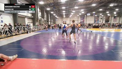 145 lbs Round Of 64 - Benjamin Walton, NH vs Mason Hu, MD