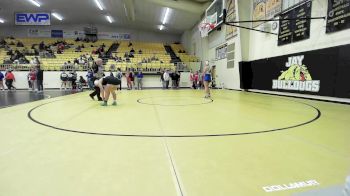 145 lbs Quarterfinal - Ashely Thompson, Rogers High School Girls vs Khloe Murray, Jay High School 2024