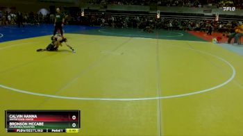 50 lbs Cons. Round 2 - Bronson McCabe, Caledonia/Houston vs Calvin Hanna, Watertown-Mayer