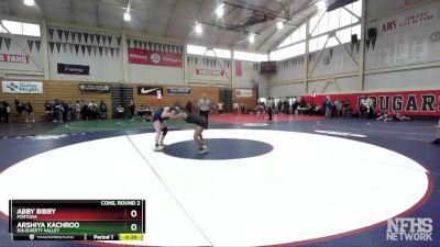 135 (137) Cons. Round 2 - Arshiya Kachroo, Dougherty Valley vs Abby Bibby, Fortuna