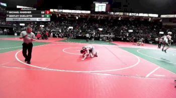 209 lbs Cons. Round 6 - Michael Hamsher, GAW1 vs Bentley Ouellette, TRT1