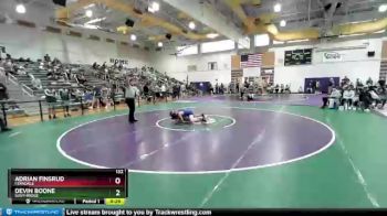 132 lbs Cons. Round 2 - Adrian Finsrud, Ferndale vs Devin Boone, Southridge