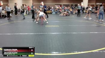 100 lbs Round 2 (4 Team) - Gunnar Strobl, Untouchables Purple vs Grayson Sloan, Team Palmetto