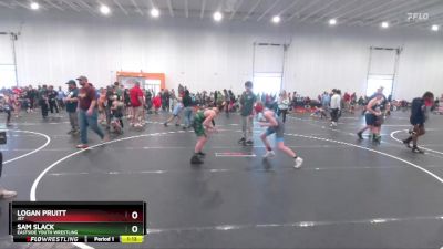 115 lbs Quarterfinal - Sam Slack, Eastside Youth Wrestling vs Logan Pruitt, JET