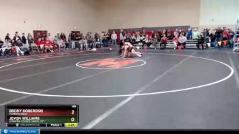 145 lbs Champ. Round 2 - Brody Koberoski, Mankato West vs Jevon Williams, Atwater-Cosmos-Grove City