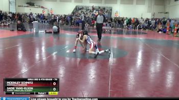 70 lbs Round 3 - Sadie Yang-Elson, Summit Wrestling Academy vs McKinley Schmitz, Monticello Warriors