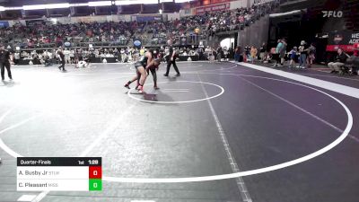 165 lbs Quarterfinal - Anthony Busby Jr, Stl Warriors vs Chase Pleasant, Mission Wrestling Club