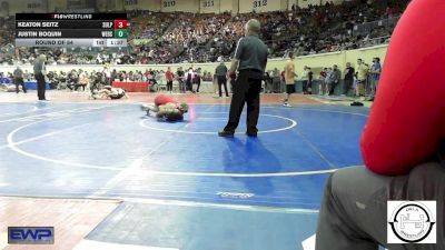 108 lbs Round Of 64 - Keaton Seitz, Sulphur vs Justin Boquin, Webster Middle School