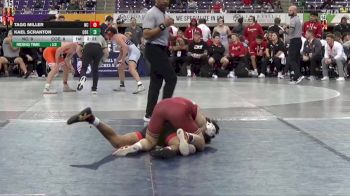 157 lbs Placement Matches (16 Team) - Tagg Miller, North Central vs Kael Scranton, Coe