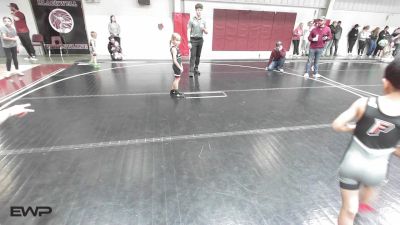 52 lbs Rr Rnd 2 - Dawson Bowers, Jacket Wrestling Club vs Makinleigh Mack, Blackwell Wrestling Club