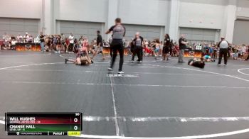90 lbs Round 1 (10 Team) - Chanse Hall, Level Up vs Will Hughes, Georgia United Red
