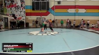 190 lbs Cons. Semi - Jesselee Jackson, Burns/Pine Bluffs vs Ella Bustos, Kelly Walsh