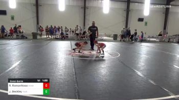 55 lbs Consolation - Ryker RomanNose, Okwa vs Jackson Beckley, Team Tulsa