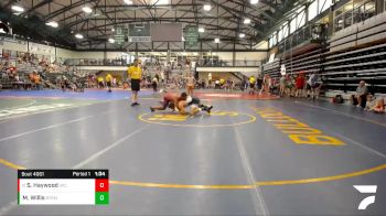 135-150 lbs Quarterfinal - Savion Haywood, Iguana Wrestling Club vs Micah Willis, Beat The Streets Midway