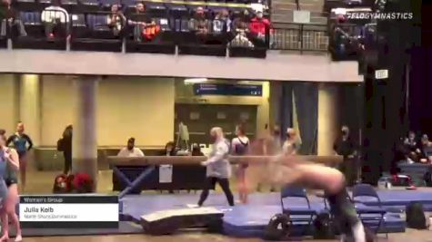 Julia Kolb - Women's Group, North Shore Gymnastics - 2021 Women's Xcel Region 4 Championships