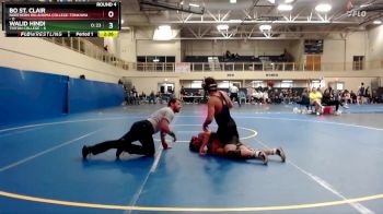 133 lbs Round 4 (6 Team) - Walid Hindi, Triton College vs Bo St. Clair, Northern Oklahoma College-Tonkawa