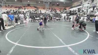 58 lbs Rr Rnd 3 - Caden Sloan, Cowboy Wrestling Club vs Baylor Myers, Chickasha Wrestling