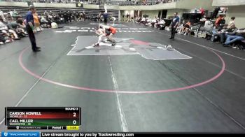 152 lbs Round 3 (4 Team) - Carson Howell, Vacaville vs Cael Miller, Washington