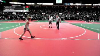 110 lbs Cons. Round 5 - Adam Verkin, PPY2 vs Logan Stocum, PRW1