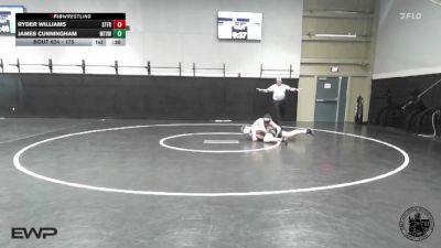 175 lbs Cons. Round 2 - Ryder Williams, St Francis vs James Cunningham, Mt. View