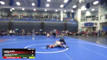 106 lbs Quarterfinal - Owen Bates, Van Wert vs Lincoln Ollom, FREMONT ROSS