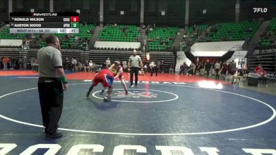 5A 157 lbs Cons. Round 2 - Ronald Wilson, Carver Birmingham vs Auston Wood, A P Brewer High School