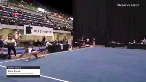 Katie Brown - Women's Group, Rising Stars Gymnastics Academy - 2021 Women's Xcel Region 4 Championships