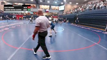 126 lbs 5th Place Match - Bruno Reyes Castro, Plano West vs Alex Shomin, Dallas Jesuit College Prep School
