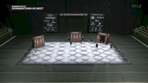 Downingtown HS West "Downingtown PA" at 2025 WGI Guard World Championships