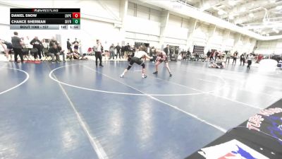 157 lbs Champ. Round 3 - Chance Sherman, Skyridge vs Daniel Snow, Lone Peak