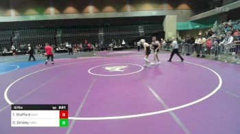 157 lbs Consi Of 32 #2 - Tristan Stafford, Western Wyoming vs Dylan Straley, Southern Oregon