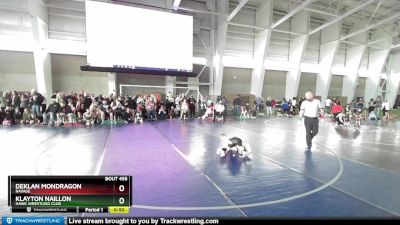 48 lbs Cons. Round 2 - Deklan Mondragon, Ravage vs Klayton Naillon, Hawk Wrestling Club