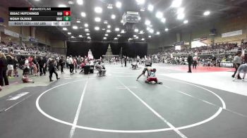157 lbs Rr Rnd 2 - Issac Hutchings, High Elevation vs Noah Olivas, Unattached