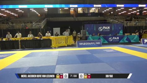 Xin Yao vs Merel Jacobien Sofie Van Leeuwen 2025 Pan Jiu Jitsu IBJJF Championship