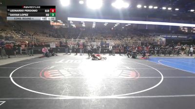 132 3A Cons. Round 1 - Davian Lopez, Hialeah Gardens Sr. vs LEONARDO PERDOMO, Bloomingdale Sr