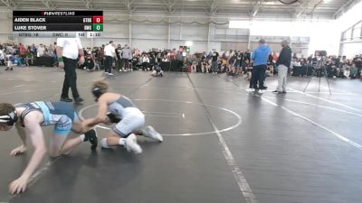 120 lbs Round 4 (8 Team) - Aiden Black, Gettysburg vs Luke Stover, Disciples WC