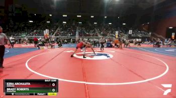 3A-160 lbs Semifinal - Ezra Archuleta, Rawlins vs Brady Roberts, Evanston