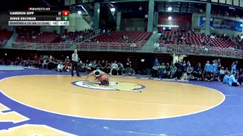 120 lbs Quarters & 1st Wb (16 Team) - Josue Escobar, Schuyler vs Cameron Sipp, Doniphan-Trumbull