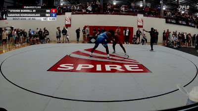 97 kg Champ. Round 1 - Steven Burrell Jr, Cavalier Wrestling Club vs Garavous Kouekabakilaho, Viking Wrestling Club (IA)