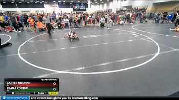 67 lbs Quarterfinal - Carter Noonan, IL vs Esaias Koethe, IA