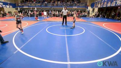 80 lbs Rr Rnd 2 - Callum Hunter, Owasso Takedown Club vs Jackson Pazurek, Jenks Trojan Wrestling Club